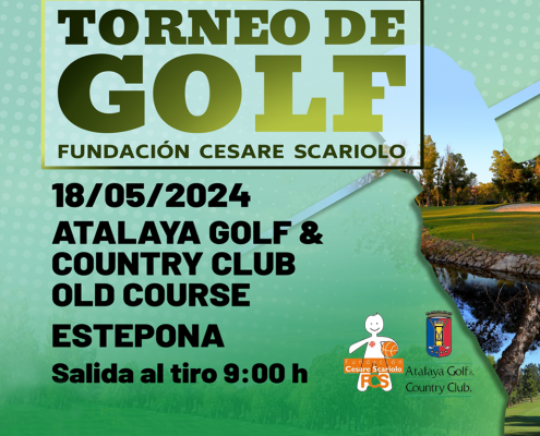 Torneo de Golf Fundación Cesare Scariolo