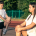 pareja de deportistas estirando la rodilla para prevenir lesiones de rodilla como el síndrome fémoro-patelar, también llamado condromalacia rotuliana
